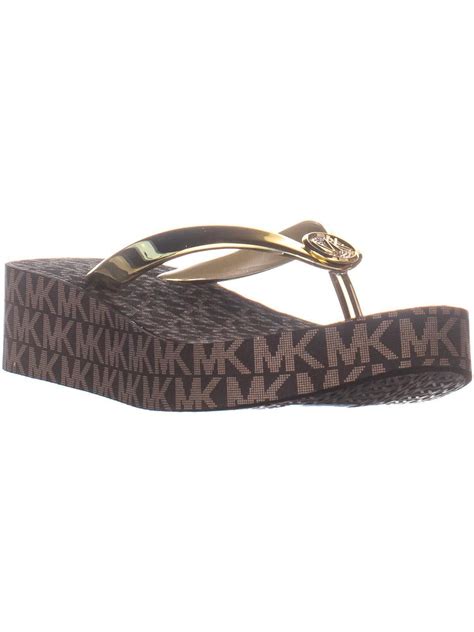 Michael Kors Bedford Platform Flip Flops 